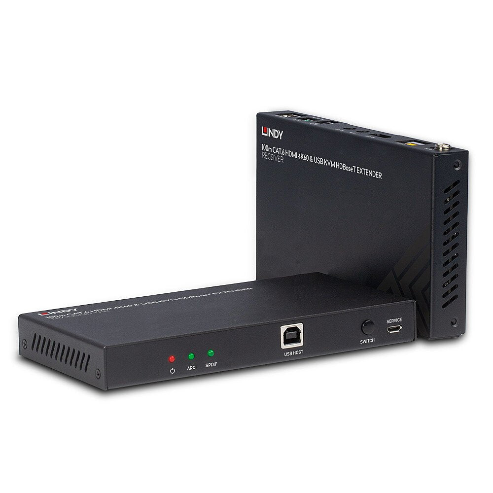 Lindy 38343 Extensor Kvm Transmisor Y Receptor (Lindy Kvm Extender 100m Hdbaset Hdmi 4k60)