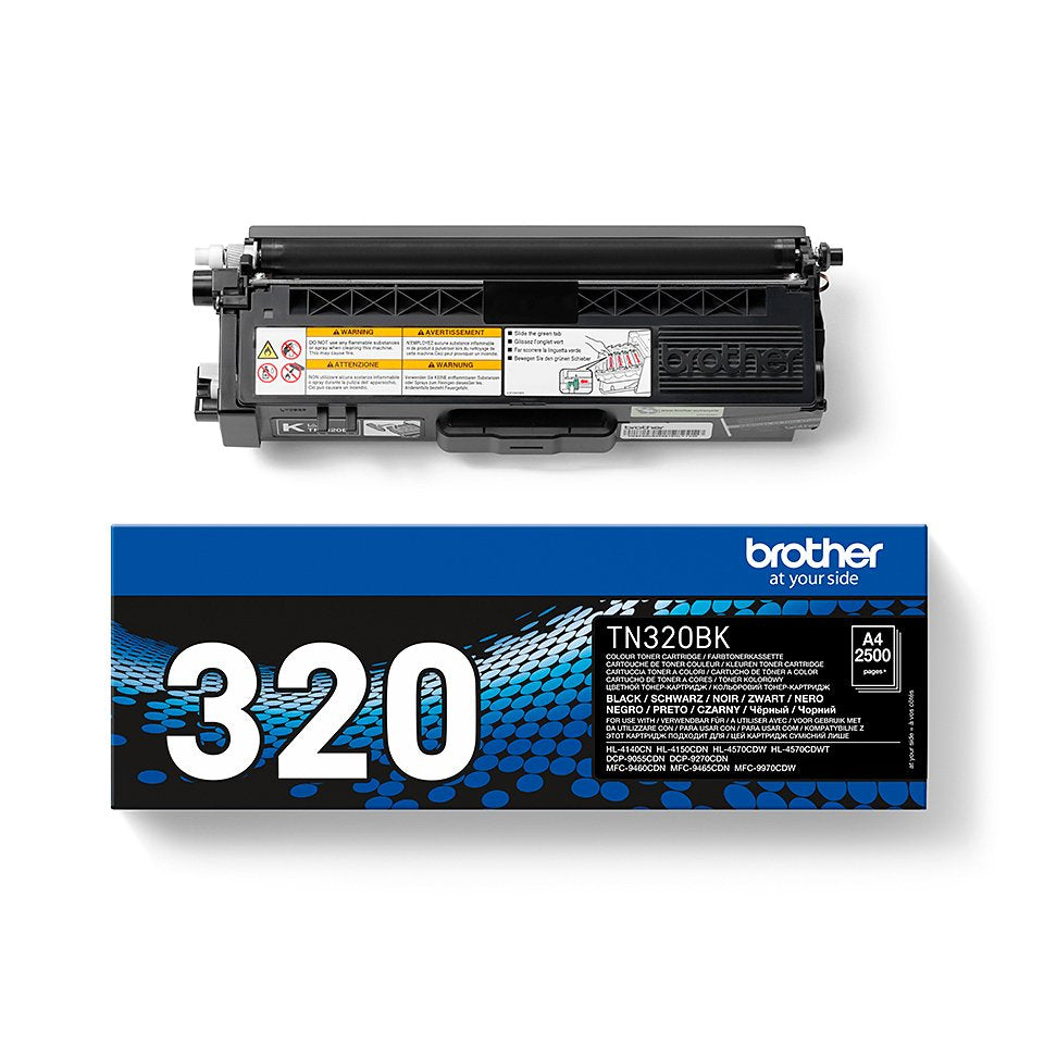 EAN 4977766679343 - Brother TN-320BK cartucho de tóner 1 pieza(s) Original Negro imagen 4