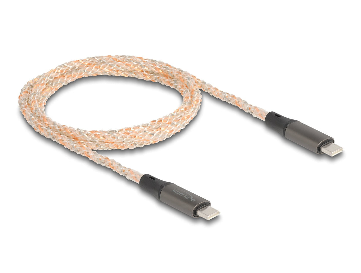 EAN 4043619882885 - DeLOCK 88288 cable USB 1,2 m USB C Negro, Cobre, Gris, Transparente imagen 2