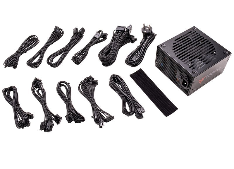 Fuente De Alimentación Itek Pbi1000 1000 W 24-Pin Atx Atx Negro