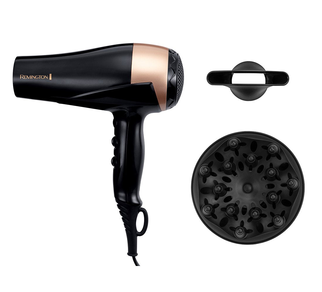 EAN 5038061134339 - Remington D6098 secador 2200 W Negro, Bronce imagen 4