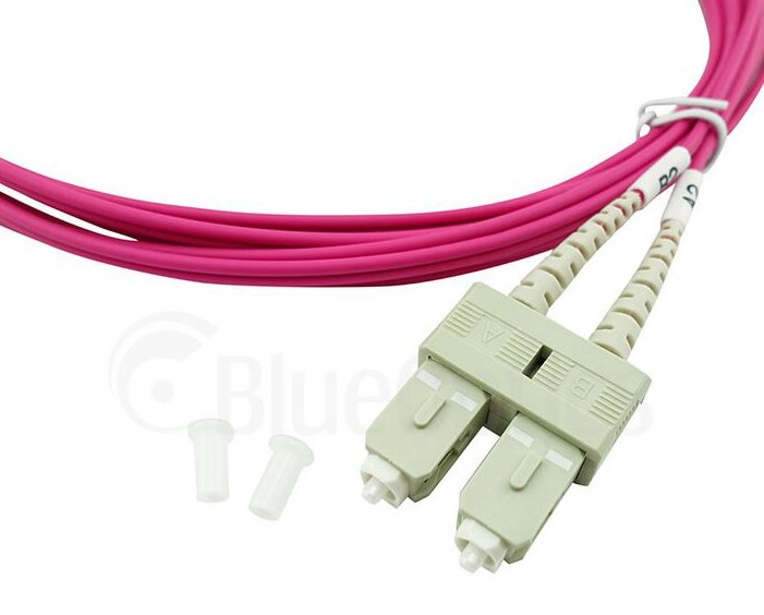 Blueoptics Sfp3232fu3mk Cable De Fibra Optica 3 M Sc/Upc Om4 Magenta