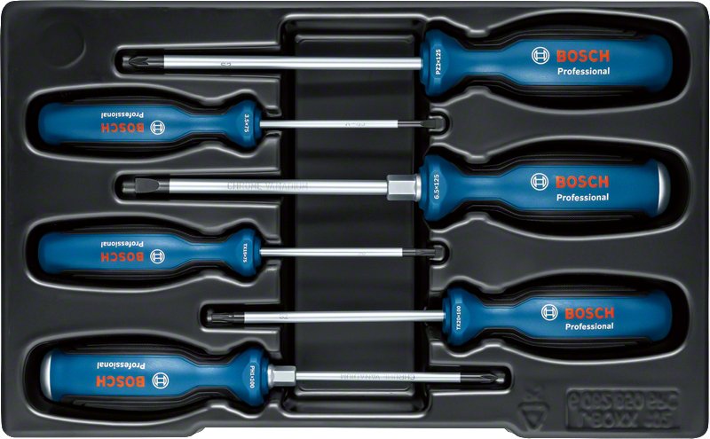EAN 4059952644585 - Bosch 1.600.A02.CV3 Juego Destornillador plano imagen 1