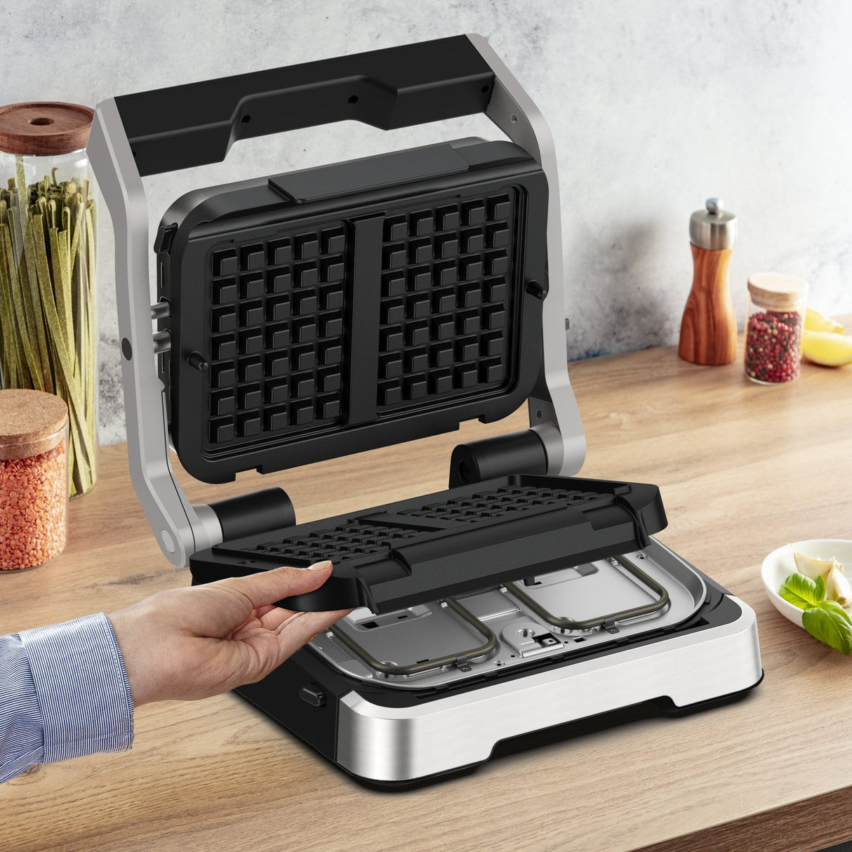 EAN 3168437250539 - Tefal XA730810 accesorio de barbacoa/grill al aire libre Placa para gofres imagen 3
