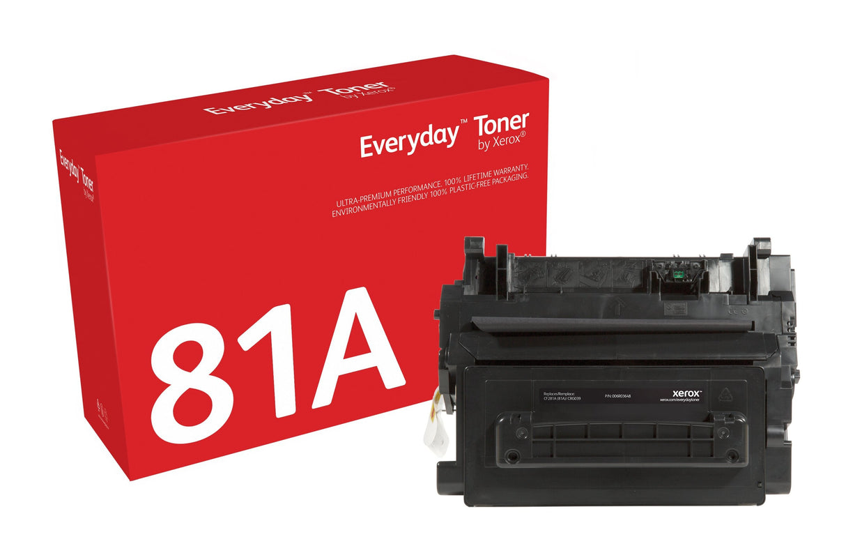 Tóner Compatible Xerox 006r03648 Compatible Con Hp Cf281a Crg-039 10500 Páginas Negro