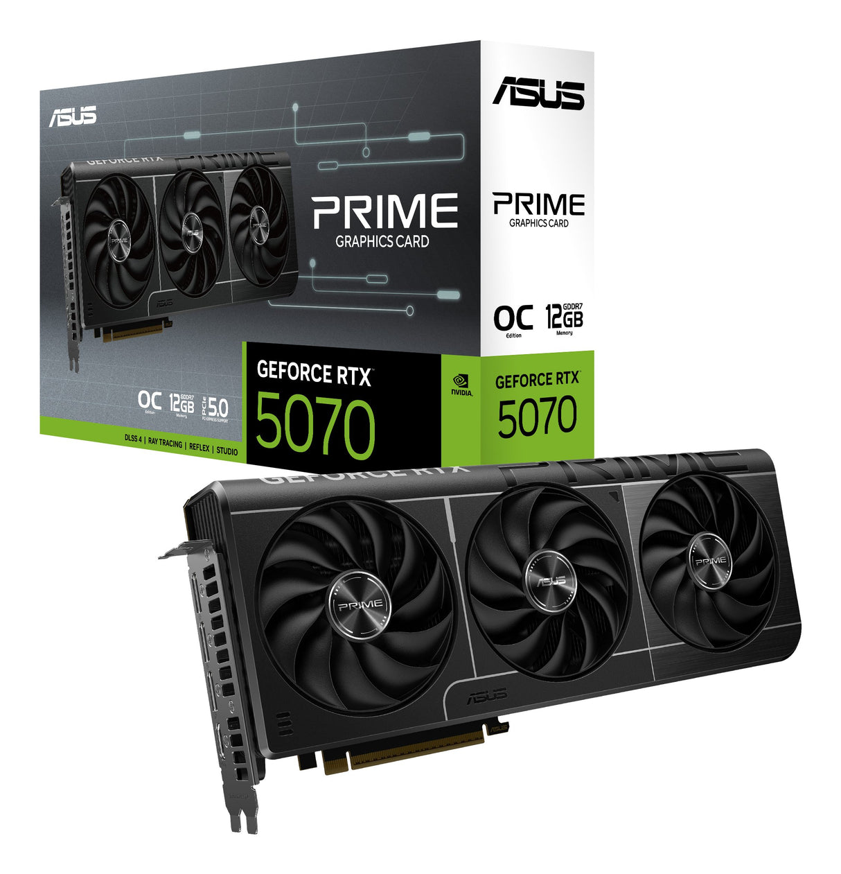EAN 4711387837825 - ASUS Prime -RTX5070-O12G NVIDIA GeForce RTX 5070 12 GB GDDR7 imagen 11