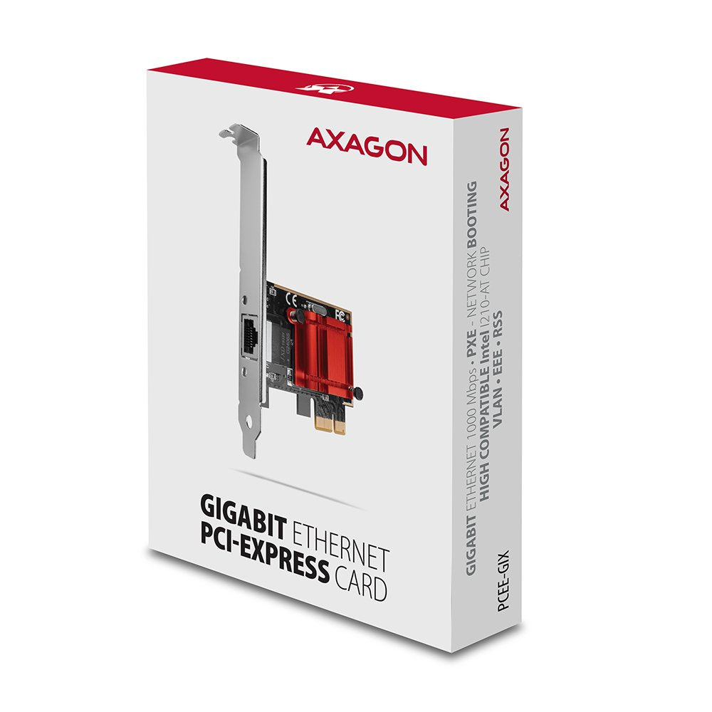 EAN 8595247906526 - Axagon PCEE-GIX adaptador y tarjeta de red Interno Ethernet 1000 Mbit/s imagen 6