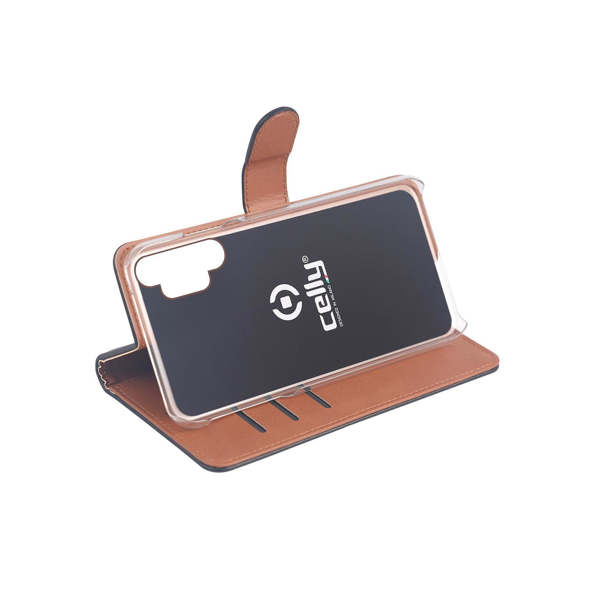 EAN 8021735764335 - Celly WALLY946 funda para teléfono móvil 16,5 cm (6.5") Folio Negro imagen 2