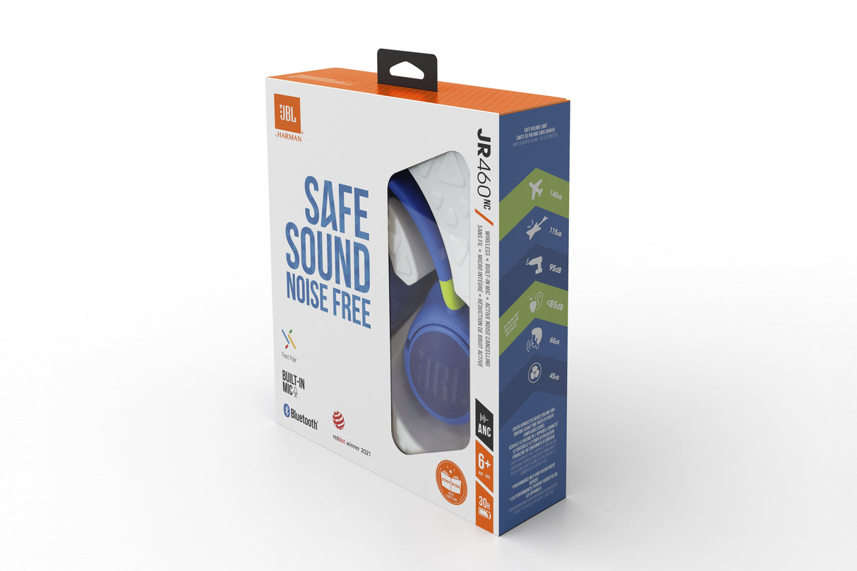 EAN 6925281986185 - JBL JR460 NC Auriculares Inalámbrico Diadema Música USB Tipo C Bluetooth Azul imagen 8