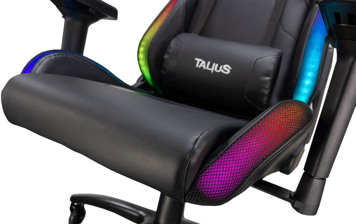 Talius Silla Camaleon Gaming Rgb, 4d,Frog, Base Metal,Ruedas 75mm Silicona,Gas