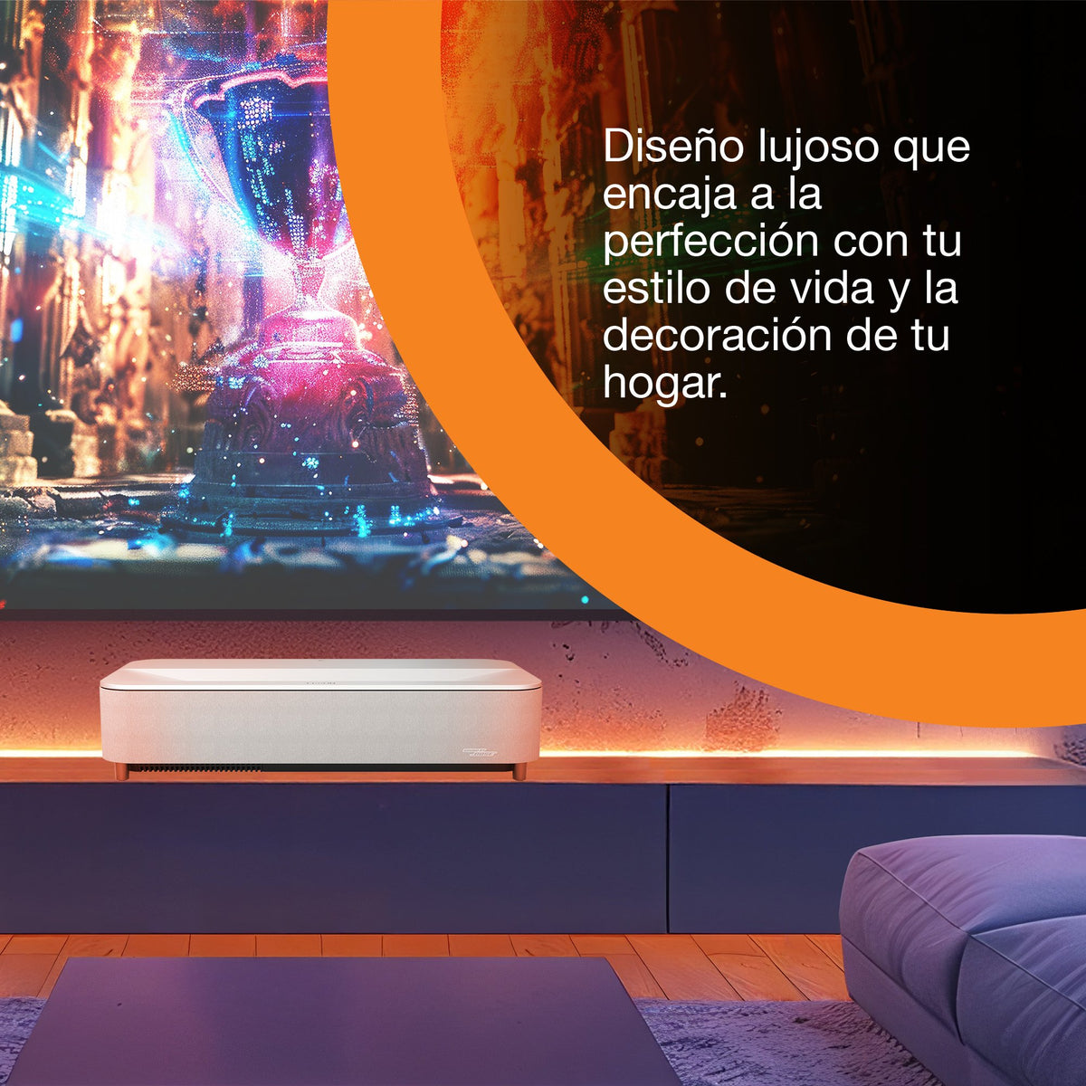 EAN 8715946742656 - Epson EH-LS670W Proyector de alcance estándar 3600 lúmenes ANSI 3LCD UHD 4K (3840x2160) imagen 7