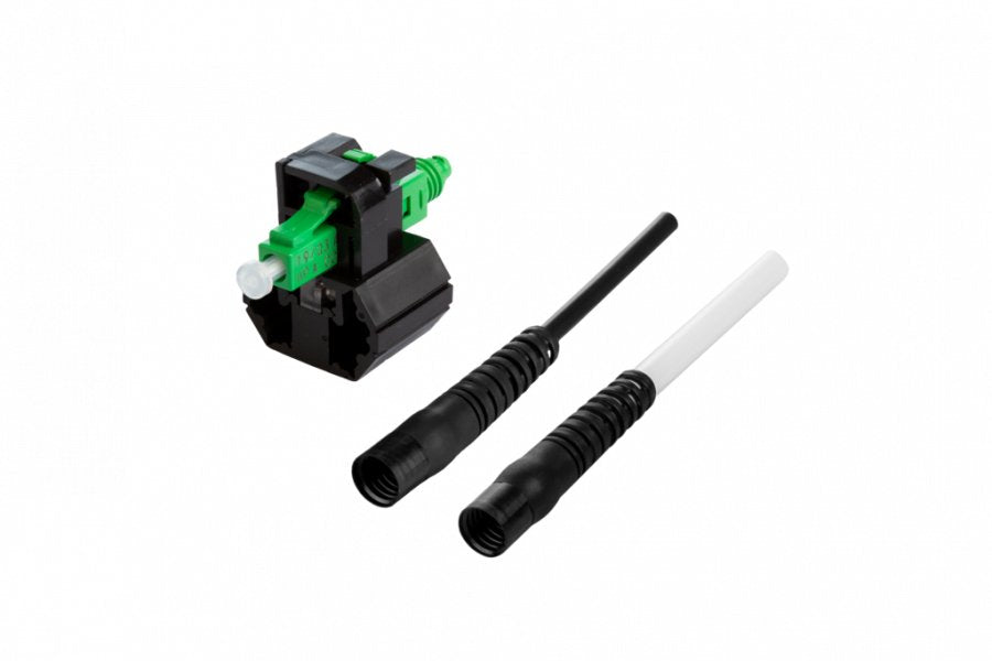 Metz Connect Hybrid Machobausatz Lc Apc Os2 10 Piezas Para Cable Ø 2,0 + 3,0 Mm