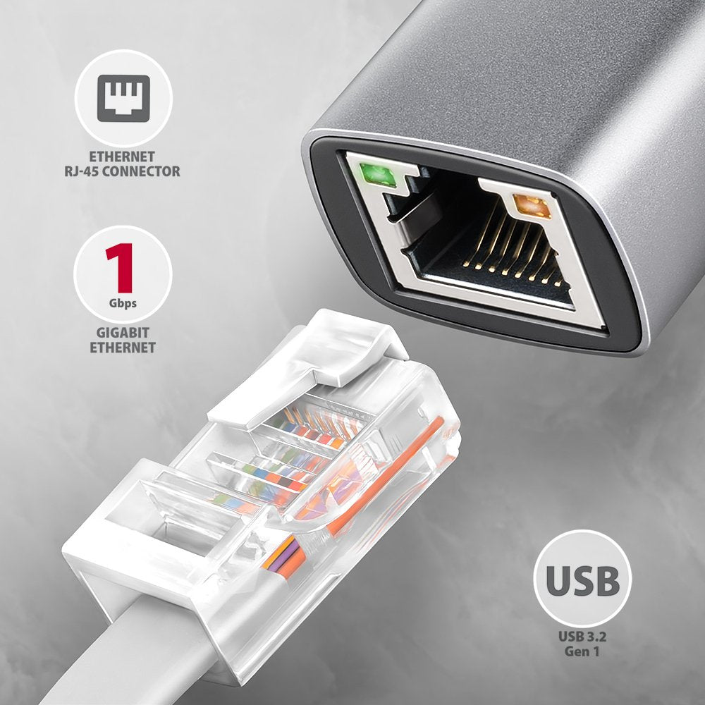 EAN 8595247908254 - Axagon ADE-TXPD adaptador y tarjeta de red Ethernet 1000 Mbit/s imagen 2