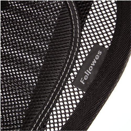 Respaldo Fellowes Mesh Professional Series Suites Cojin Lumbar - Material De Malla - Sistema Triple Tensor - Color Grafito