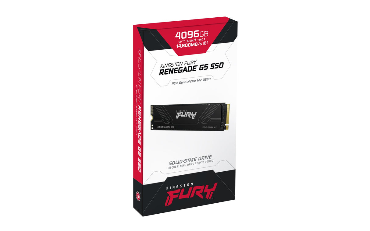 EAN 0740617349504 - Kingston Technology FURY Renegade G5 4 TB PCI Express 5.0 3D TLC imagen 4