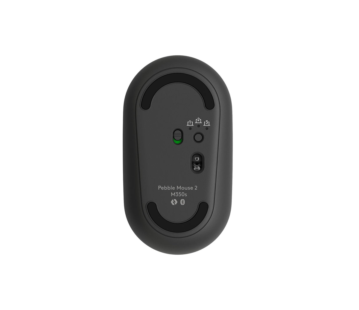 Pebble 2 Combo Tonal Graphite - Fra 2.4ghz/Bt-419 Universal