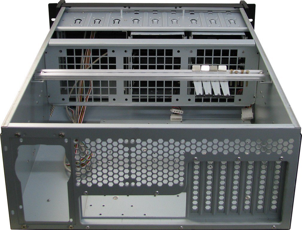 EAN 4260133122611 - Inter-Tech IPC 4U-4129L Estante Metálico, Plata imagen 5