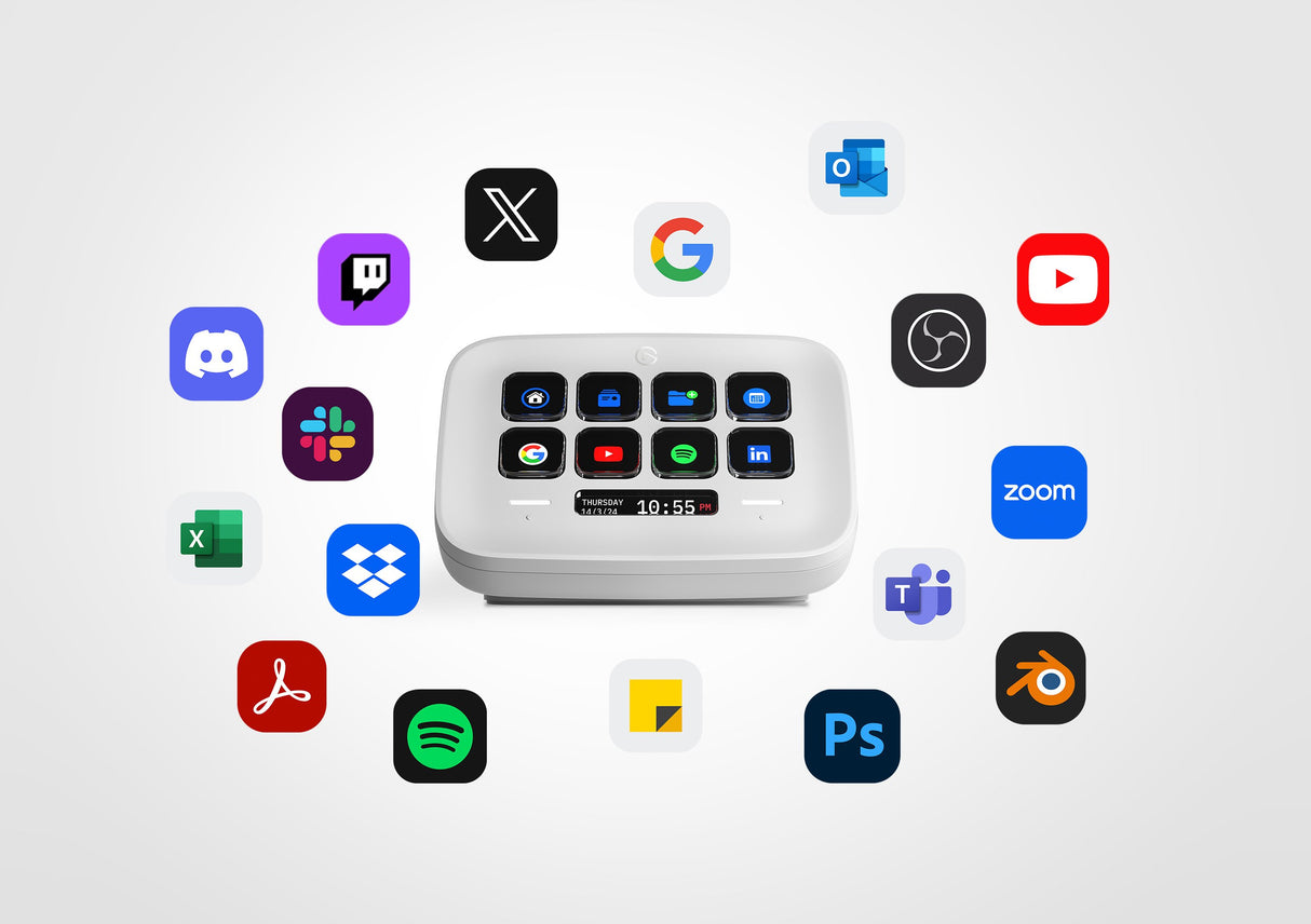 EAN 840006673446 - Elgato Stream Deck Neo Blanco 8 botones imagen 10