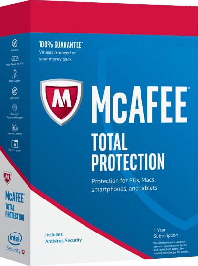Mcafee Total Protection - 1 Device, 1 Year - Esd-Download Esd
