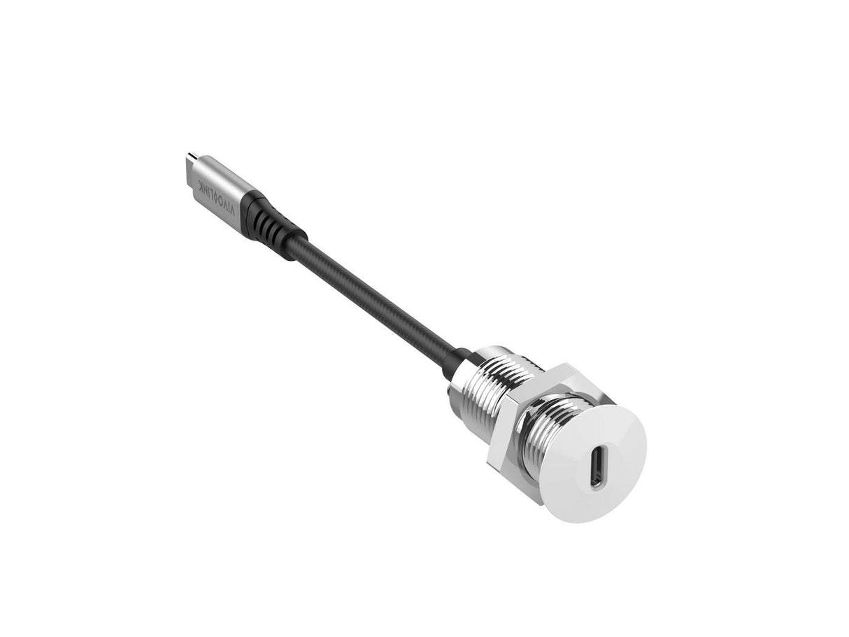 EAN 5704174997481 - Vivolink PROUSBCMF0.3SOCKET-W cable USB USB 3.2 Gen 2 (3.1 Gen 2) 0,3 m USB C Blanco imagen 1