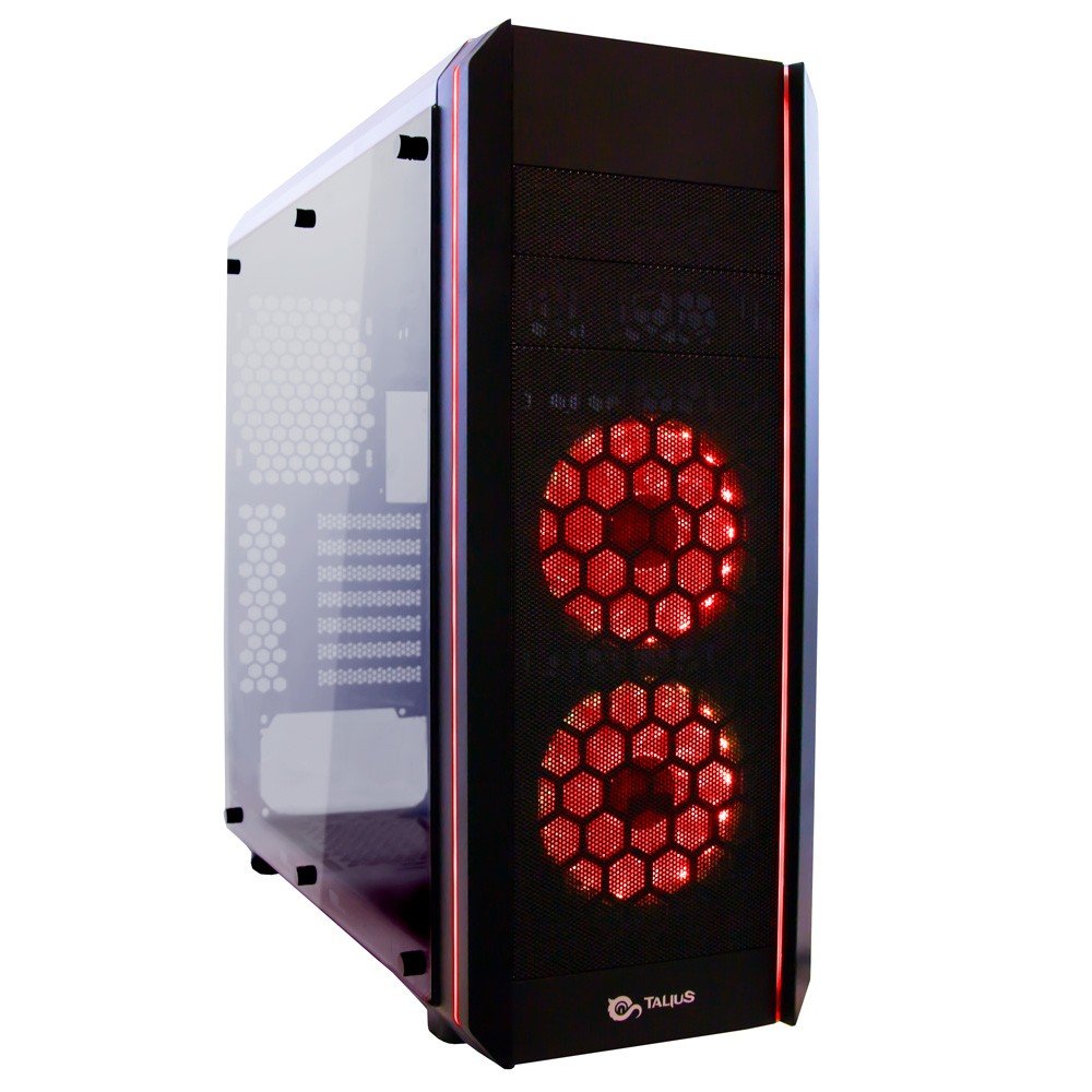Caja Pc Talius Atx Gaming Daemon Led Rgb Usb 3.0