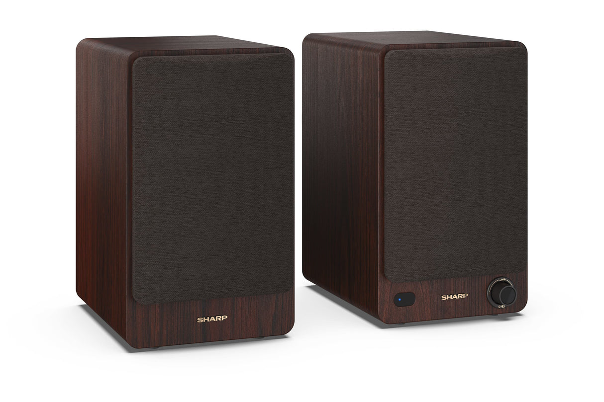 EAN 4974019216584 - Sharp BOOKSHELF SPEAKERS De 2 vías Marrón Inalámbrico y alámbrico 60 W imagen 7