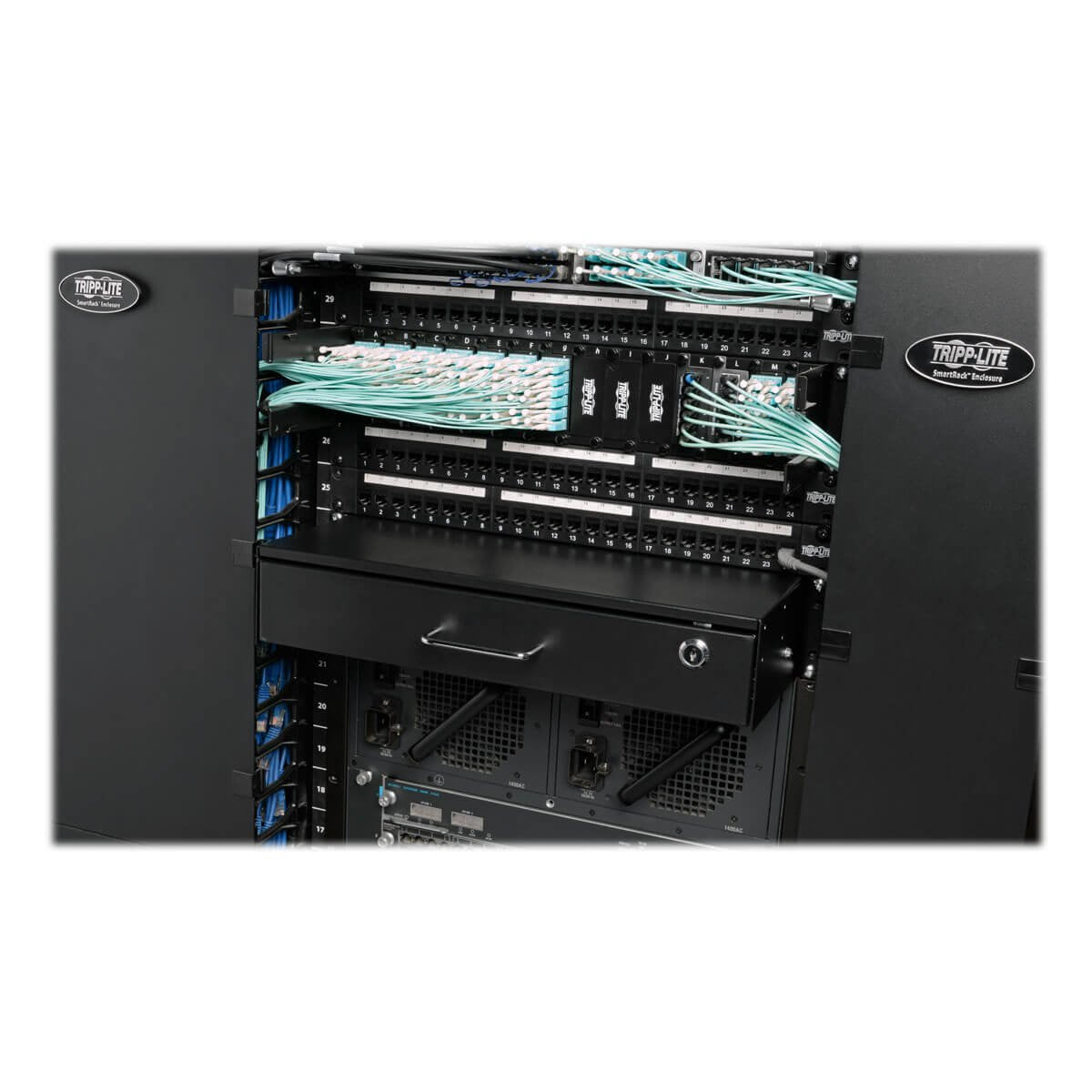 Eaton Tripp Lite Smartrack 2u Locking Rack-Mount Storage Drawer