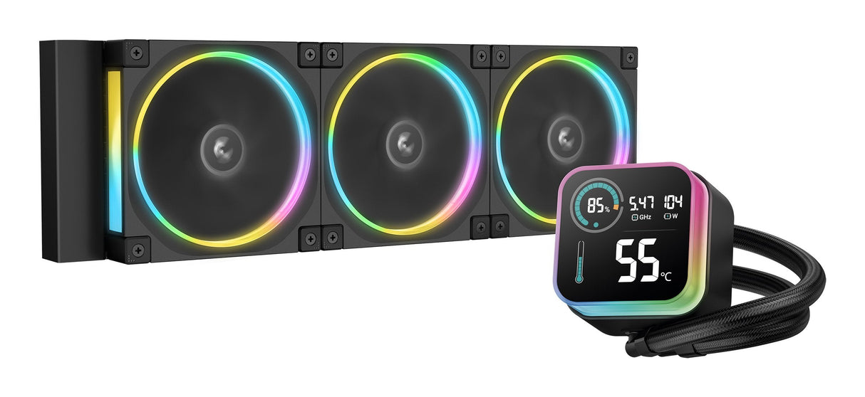 Refrigeración Liquida Cpu Deepcool Lq360 Ultra Argb (Negro) R-Lq360-Bkasmc-G-1