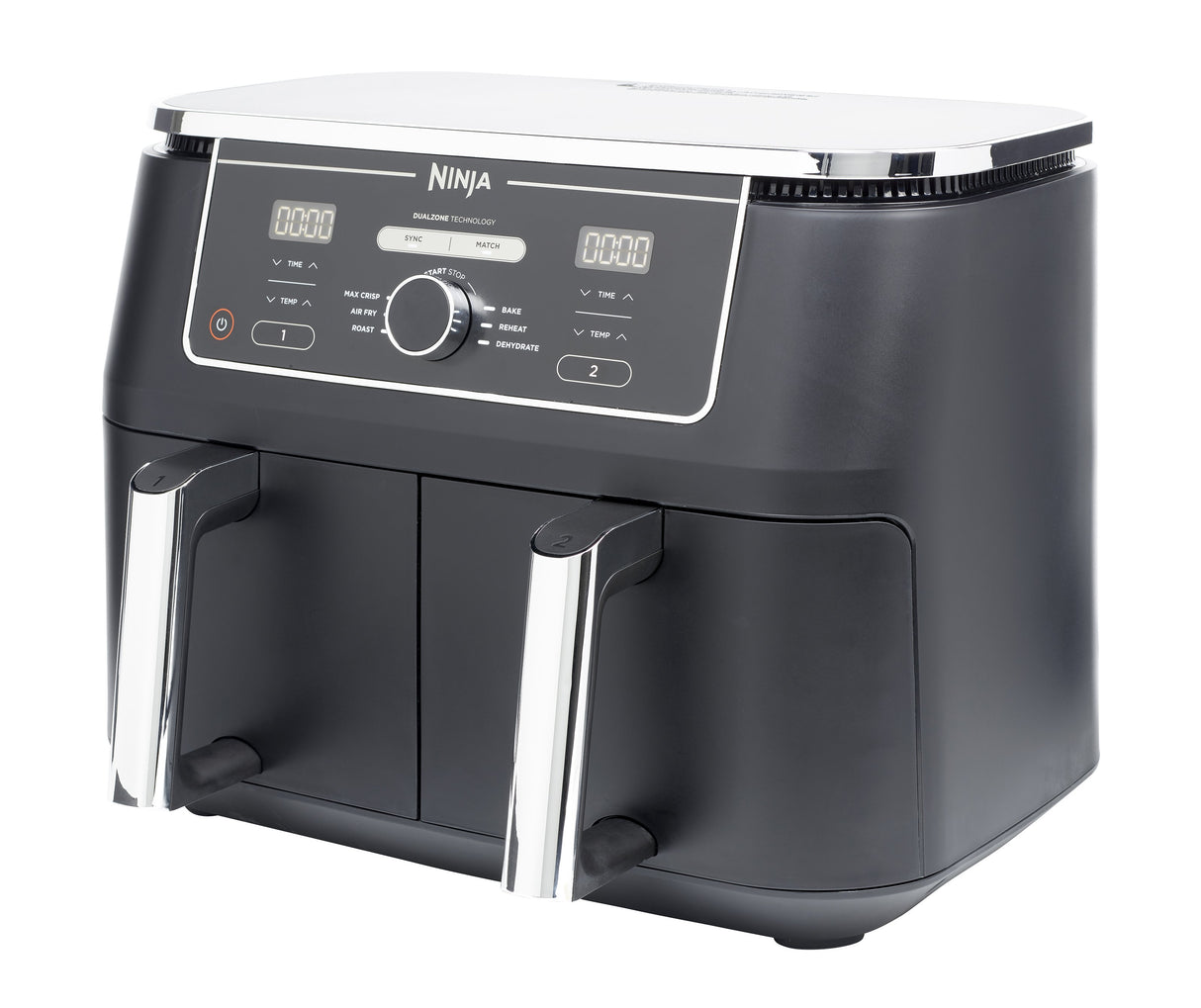 EAN 0622356245272 - Ninja AF400EU freidora Doble 9,5 L Independiente 2470 W Freidora de aire caliente Negro imagen 2