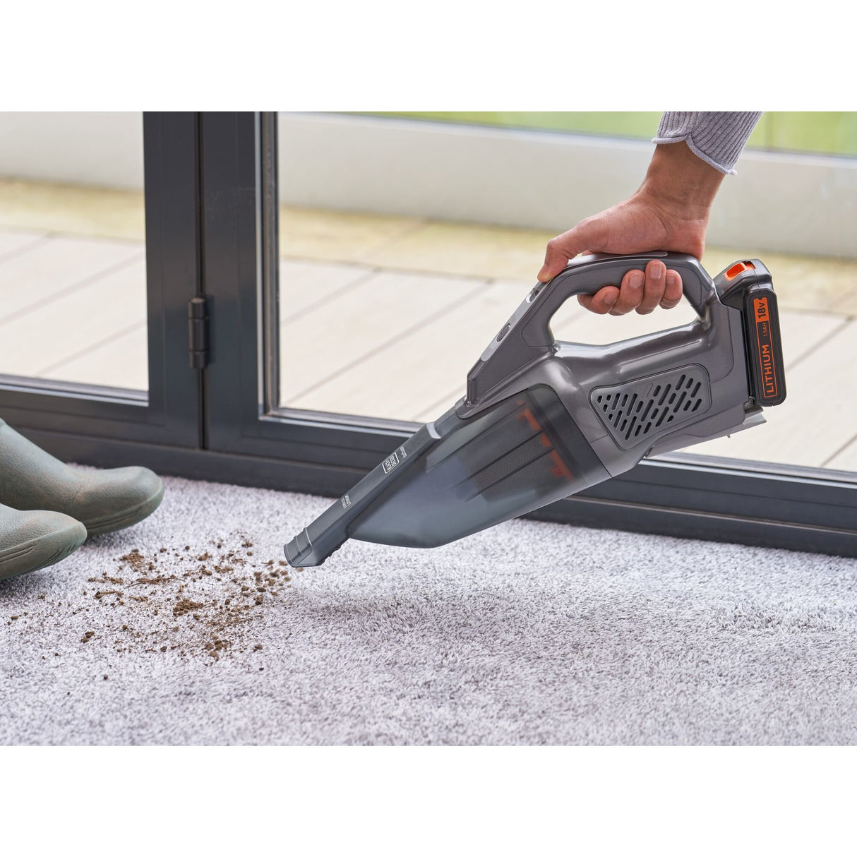 EAN 5035048735190 - Black & Decker BCHV001B-XJ aspiradora de mano imagen 8