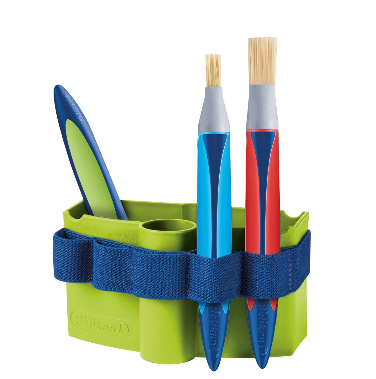 Pelikan Wasserbox Verde Con Pinselhalter