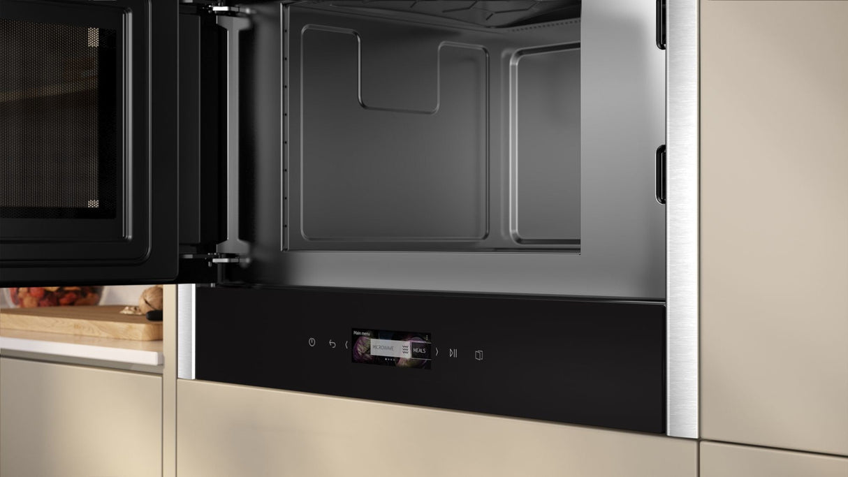 Microondas Neff Nl4wr21n1 Nl4wr21 Negro/Acero