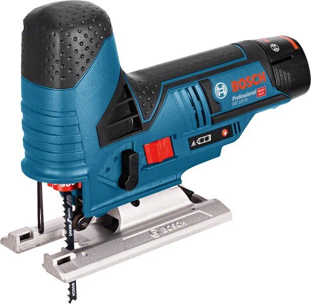 Sierra De Calar Inalámbrica Bosch Professional Gst 12v-70 Solo Professional, 12 Voltios Azul/Negro, Sin Batería Ni Cargador 06015a1001