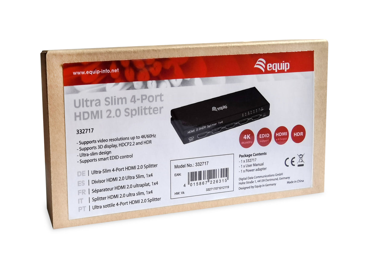 EAN 4015867226315 - Equip 332717 HDMI 4x HDMI imagen 3