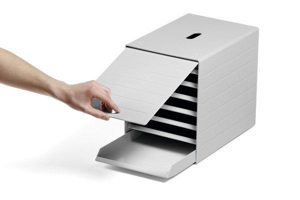 Durable Idealbox Plus - Cajonera - 7 Compartimentos - Para C4 (229 X 324 Mm)
