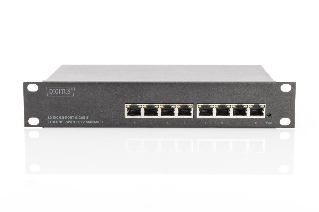 EAN 4016032464358 - Digitus DN-80117 switch L2+ Gigabit Ethernet (10/100/1000) Negro imagen 3