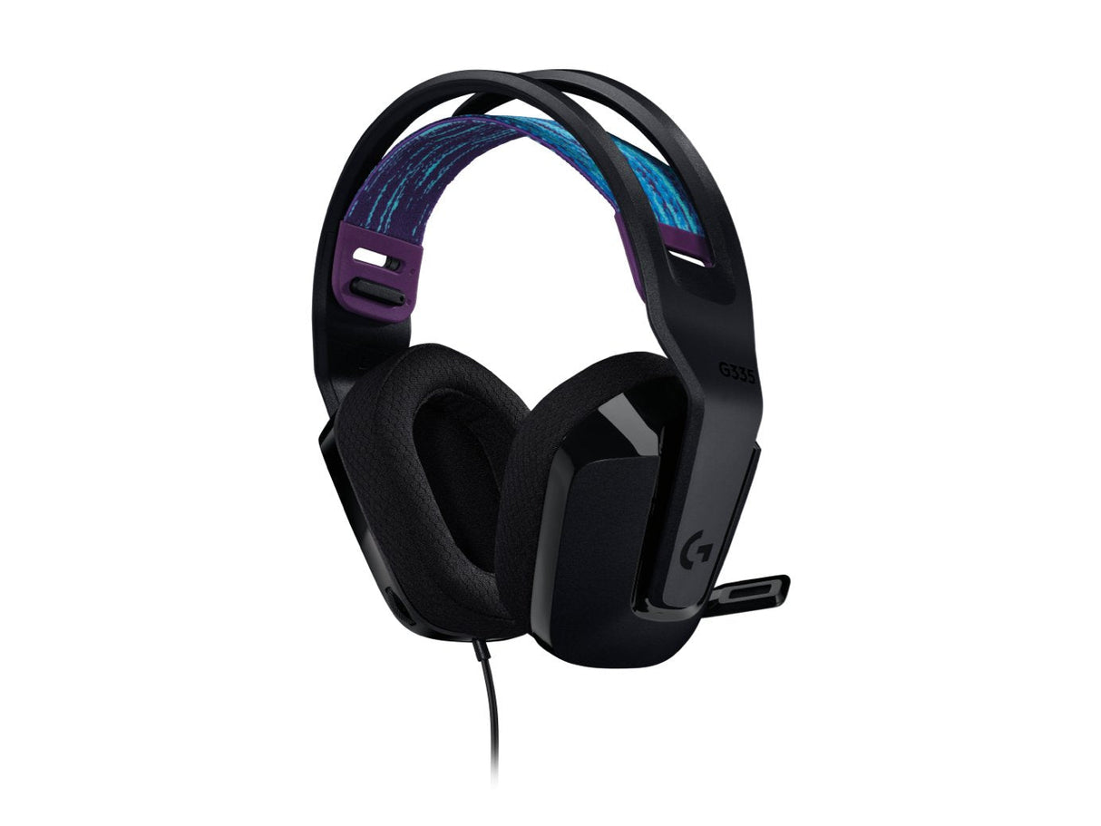 Auriculares Gaming Con Micrófono Logitech G335 Jack 3.5 Negros
