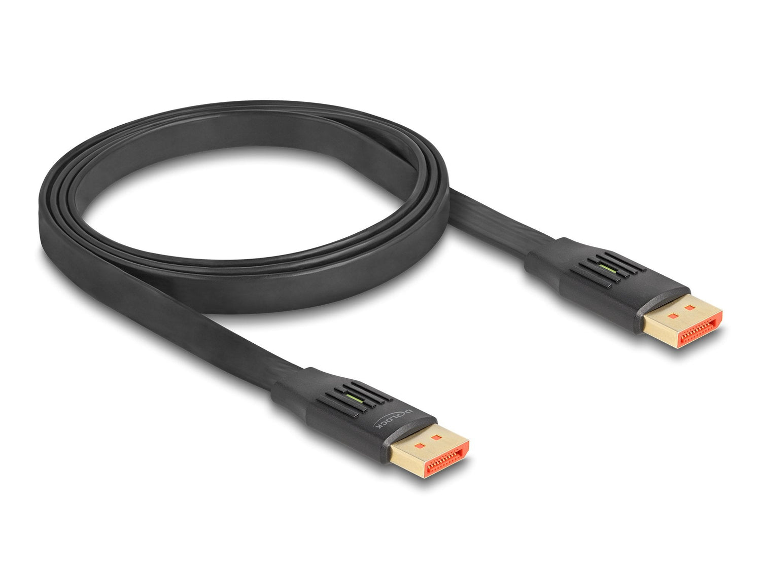 Delock 81005 Cable Plano Displayport 8k 60 Hz 1 M