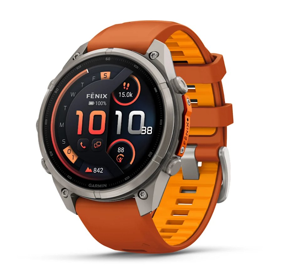 Garmin Fenix 9 Pro Pro 47mm Amoled Inreach Ti Atmn/Sprk Bd,Emea/Aus/Afr 010-04336-01