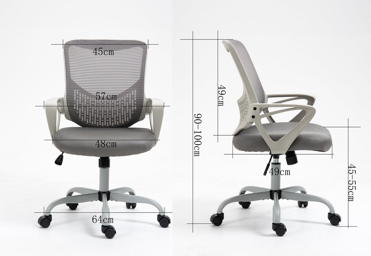 Silla Activejet De Oficina Yk507 Gris