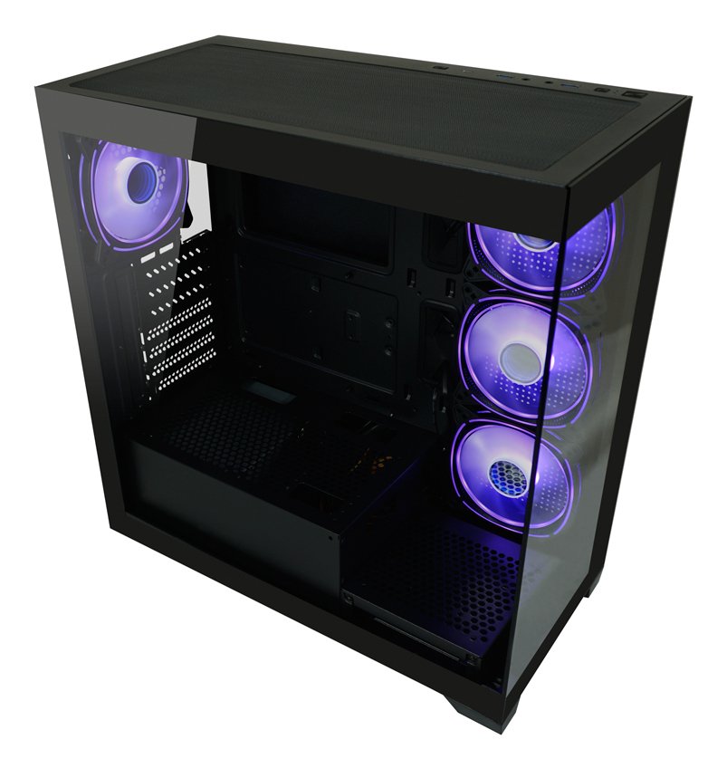 Lc-Power Lc-715b-On Carcasa De Ordenador Midi Tower Negro
