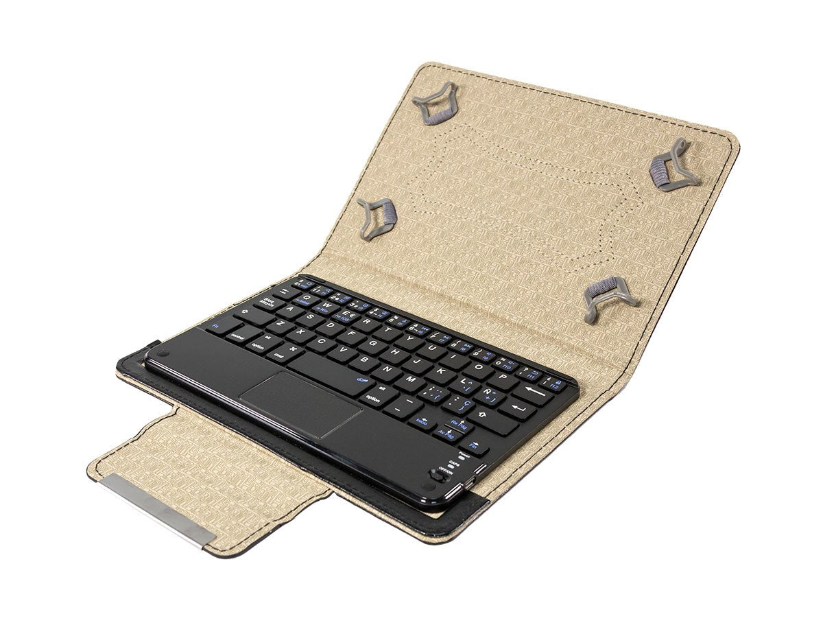 Talius Funda Para Tablet 8" Con Teclado Bt + Touchpad Para Tablet Zaphyr Windows
