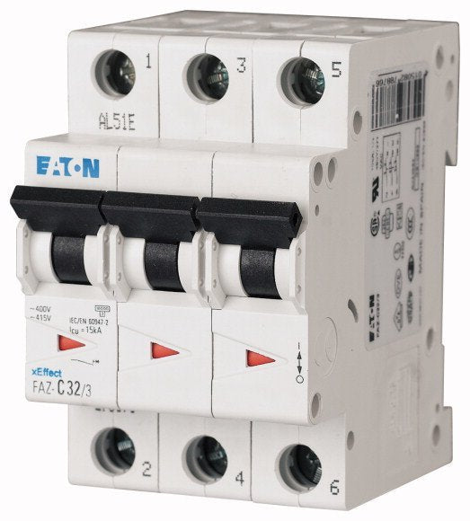 Eaton Faz-C16 3 Ls-Schalter 16a 278873 3p C-Char 278873