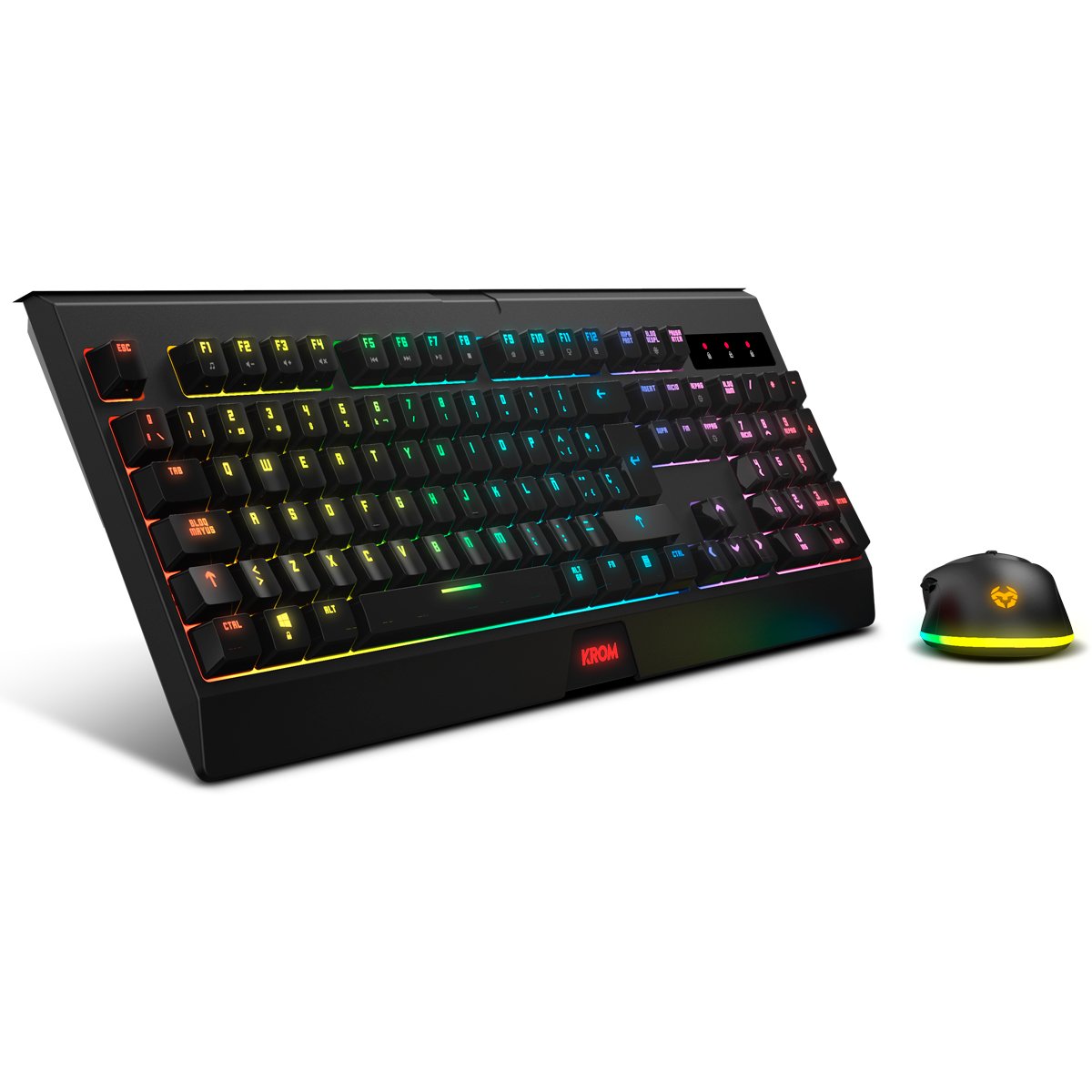 EAN 8436587974359 - Krom KABALA teclado Ratón incluido Juego RF inalámbrico QWERTY Español Negro imagen 2