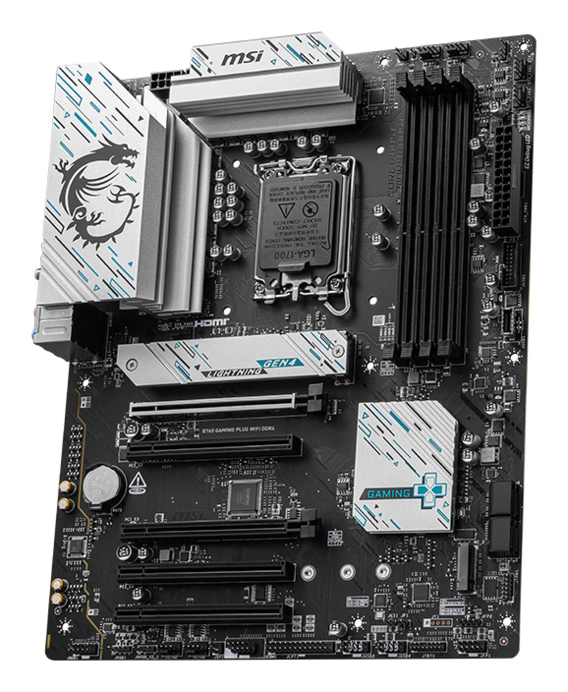 EAN 4711377247900 - MSI B760 GAMING PLUS WIFI DDR4 placa base Intel B760 LGA 1700 ATX imagen 3