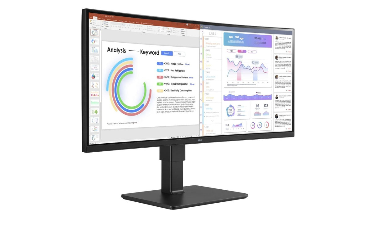 EAN 8806091855275 - LG 34BQ77QB-B pantalla para PC 86,4 cm (34") 3440 x 1440 Pixeles UltraWide Quad HD LED Negro imagen 4