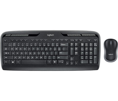 EAN 5099206033627 - Logitech Wireless Combo MK330 teclado Ratón incluido Hogar USB QWERTY Inglés del Reino Unido Negro imagen 1