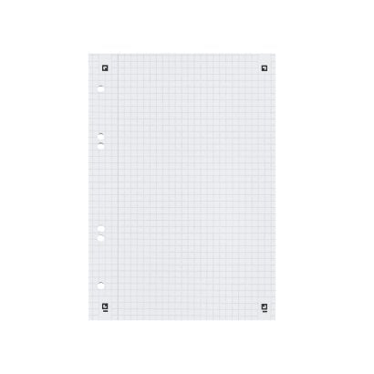 Oxford Collegeblock A5+ 80 Blatt Kariert Rand Links