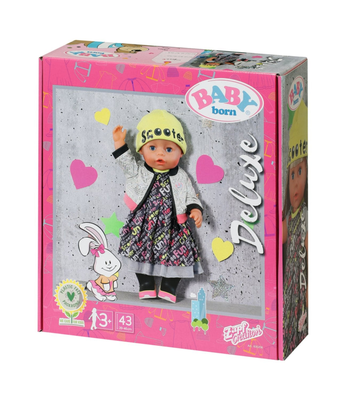 Accesorios Para Muñecas Zapf Creation Baby Born® City Deluxe Style 43 Cm, 830208