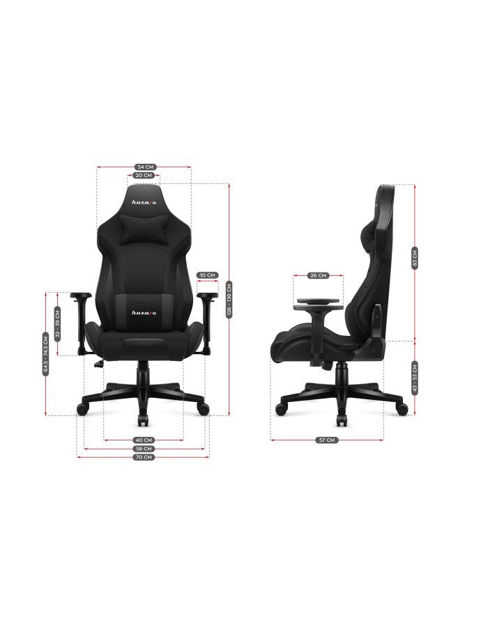 EAN 5903796014150 - Huzaro Force 7.6 Silla para videojuegos de PC Asiento (de seguridad) de butaca Negro imagen 15